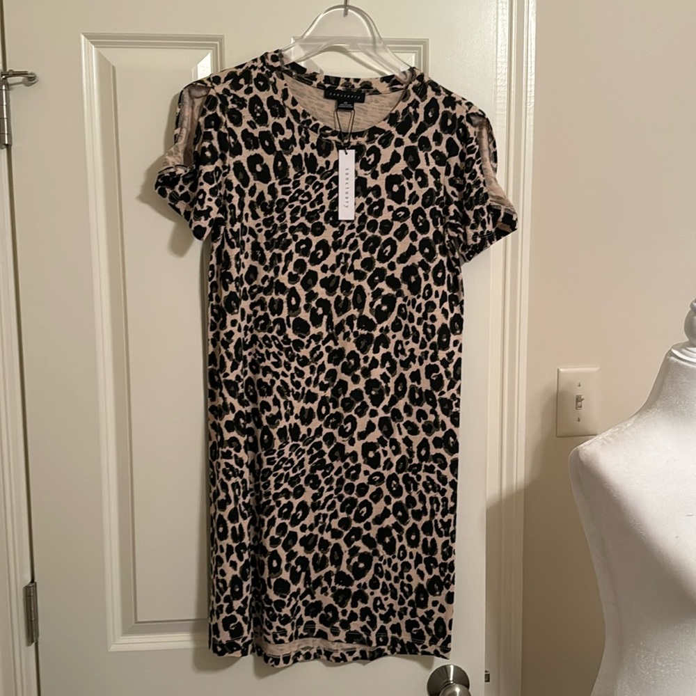 Animal print dress